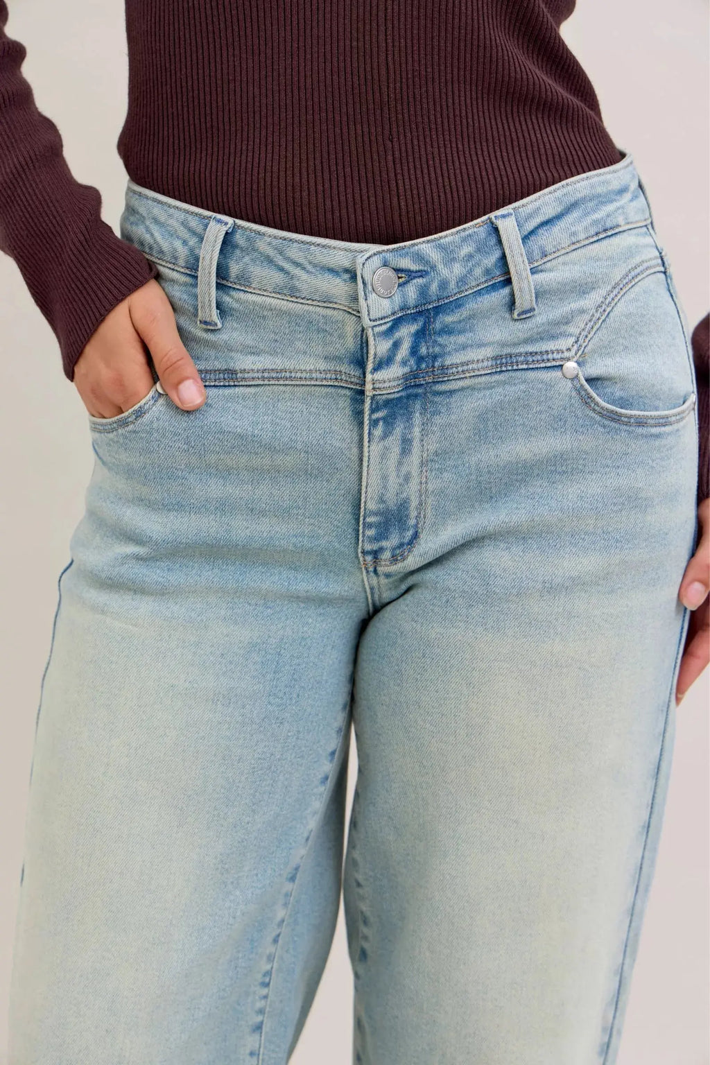 Judy Blue Jeans High Waist Column Straight Trendsi